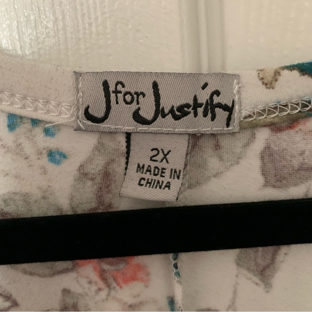 J for Justify 2x long sleeve dress - Picture 2 of 3